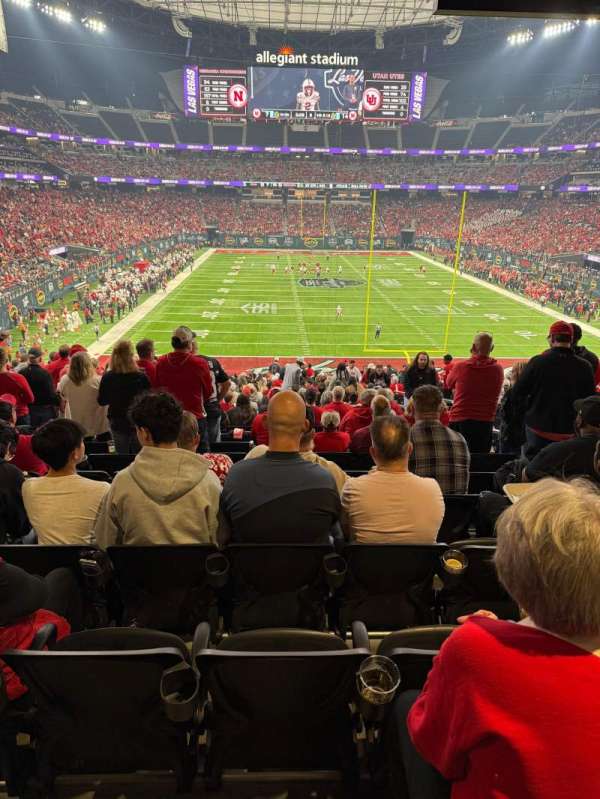 Allegiant Stadium, section: 102, row: 39, seat: 5