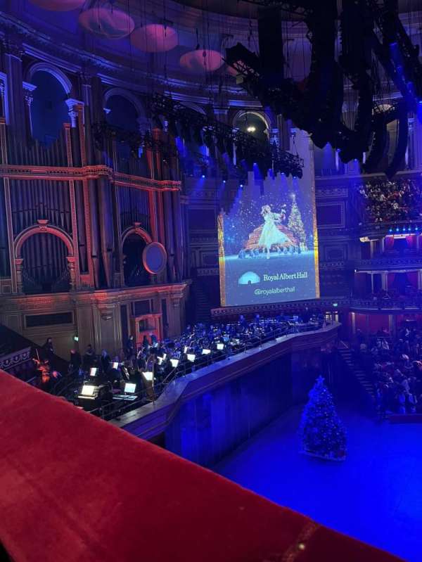 Royal Albert Hall, section: Second Tier 13, row: 1, seat: 1