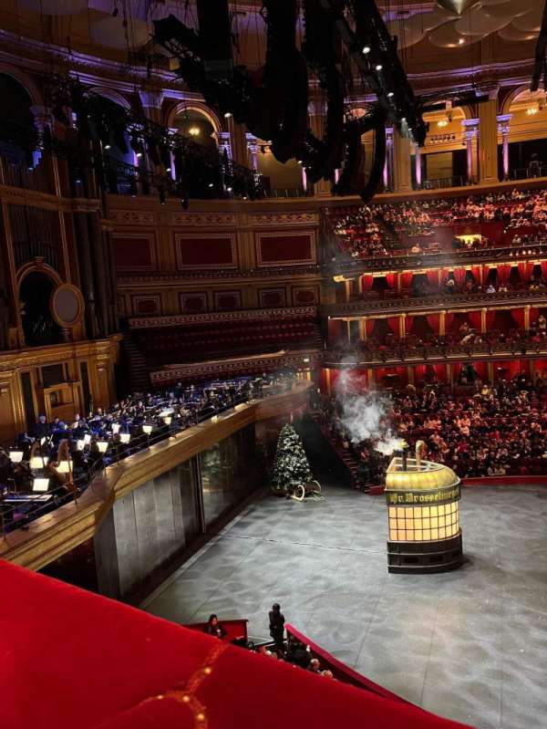 Royal Albert Hall, section: Second Tier 13, row: 1, seat: 1