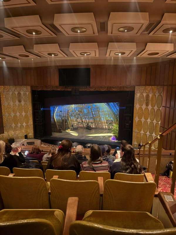 Fisher Theatre, section: Loge RC, row: F, seat: 124