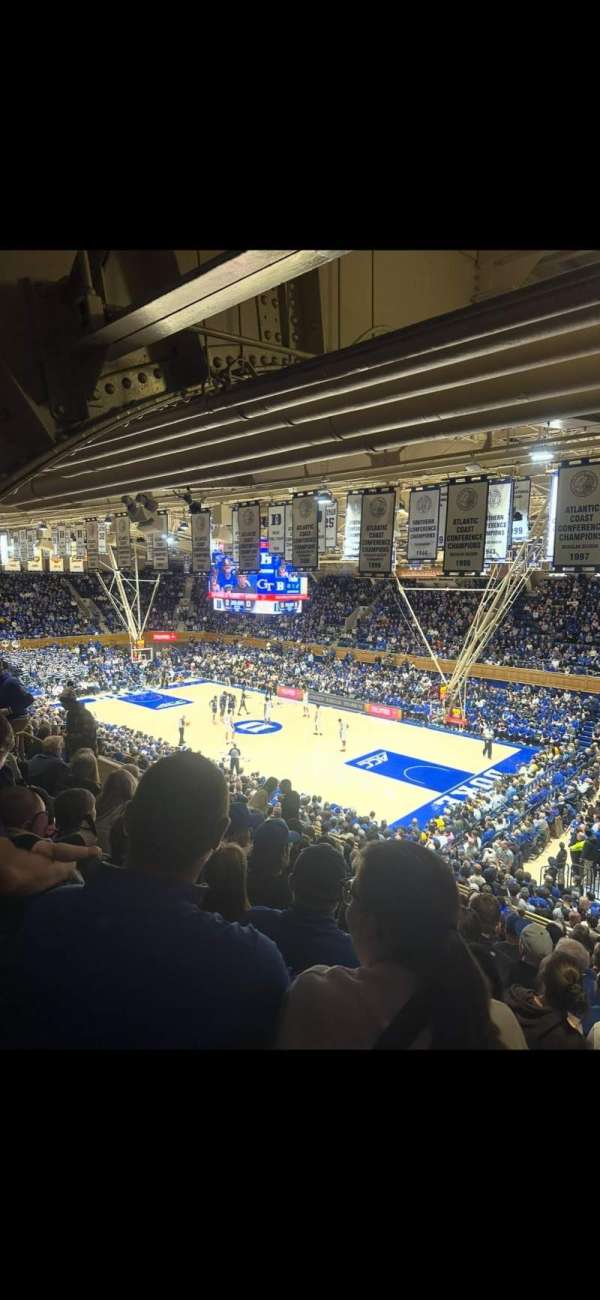 Cameron Indoor Stadium, section: 16, row: N, seat: 23