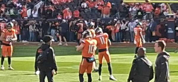 Empower Field at Mile High Stadium, section: 108, row: 2, seat: 7