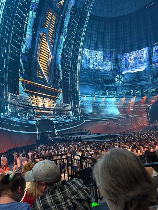 The Sphere, Vegas, section: 102, row: 16, seat: 19