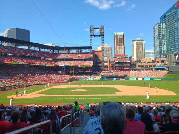 Busch Stadium, section: 145, row: 19, seat: 1