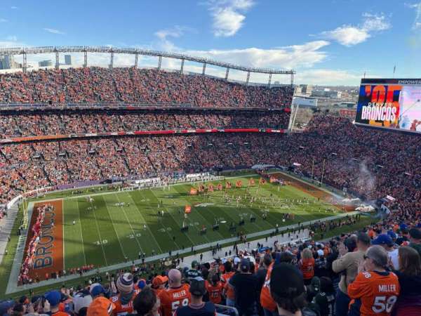 Empower Field at Mile High Stadium, section: 512, row: 22, seat: 3