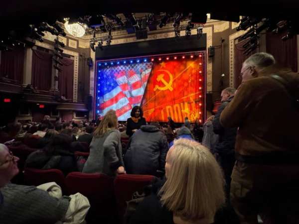 Imperial Theatre, section: Orchestra C, row: M, seat: 114