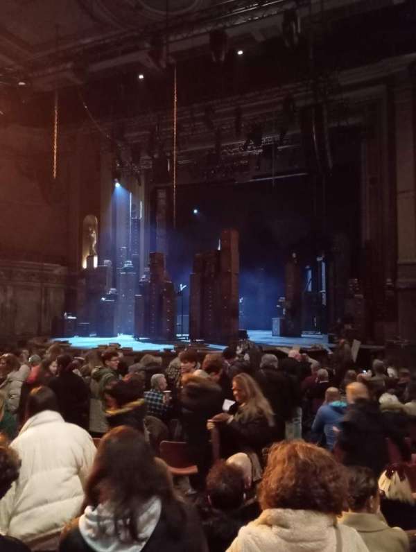 Alexandra Palace Theatre, section: Raised Stalls, row: P, seat: 1