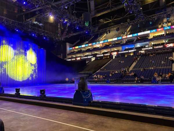 The O2, London, section: Floor A1, row: B, seat: 64