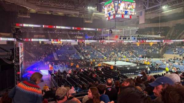 DCU Center, section: 110, row: G, seat: 13