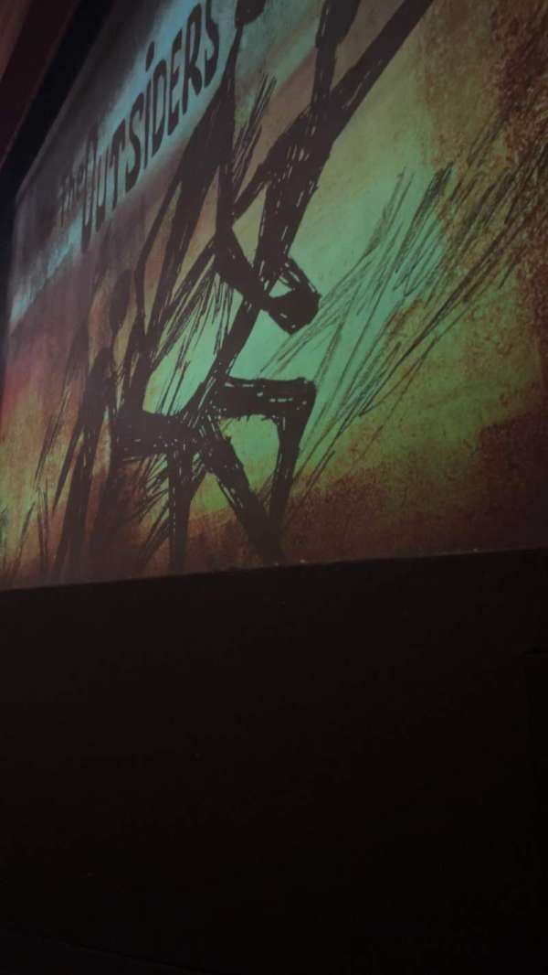 Bernard B. Jacobs Theatre, section: Orchestra R, row: A, seat: 4