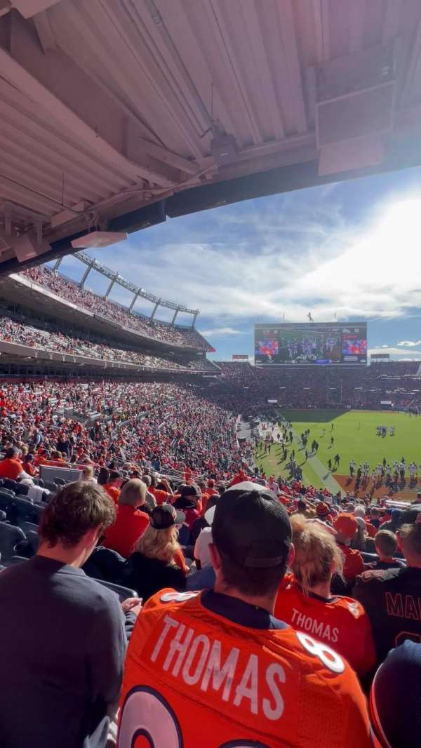 Empower Field at Mile High Stadium, section: 117, row: 41, seat: 3