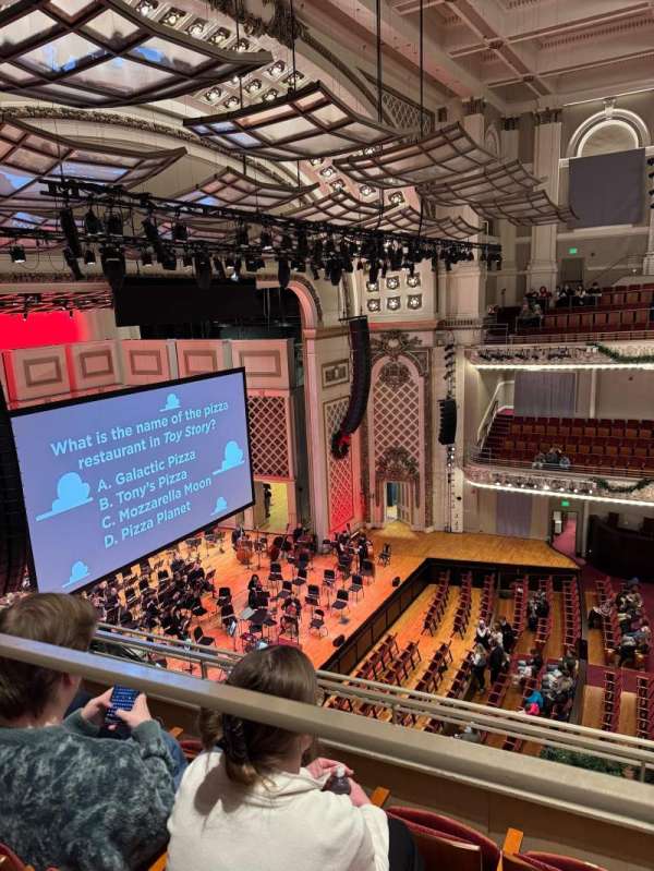 Cincinnati Music Hall, section: Gallery 1, row: C, seat: 114