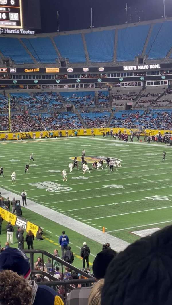 Bank of America Stadium, section: 205, row: 6, seat: 21