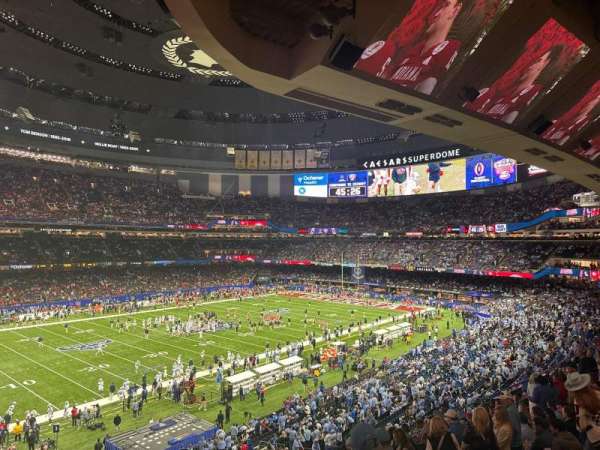 Caesars Superdome, section: 317, row: 14, seat: 8
