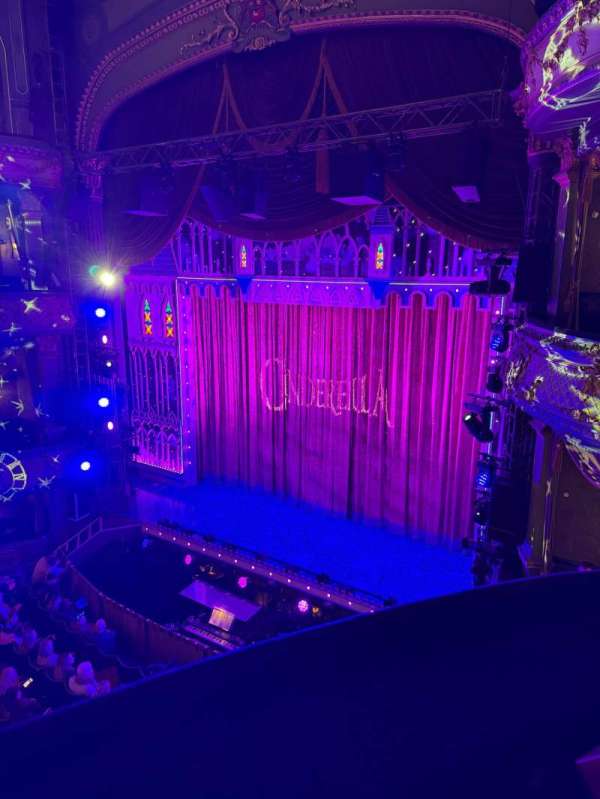 Theatre Royal Nottingham, section: Upper circle, row: A, seat: 2