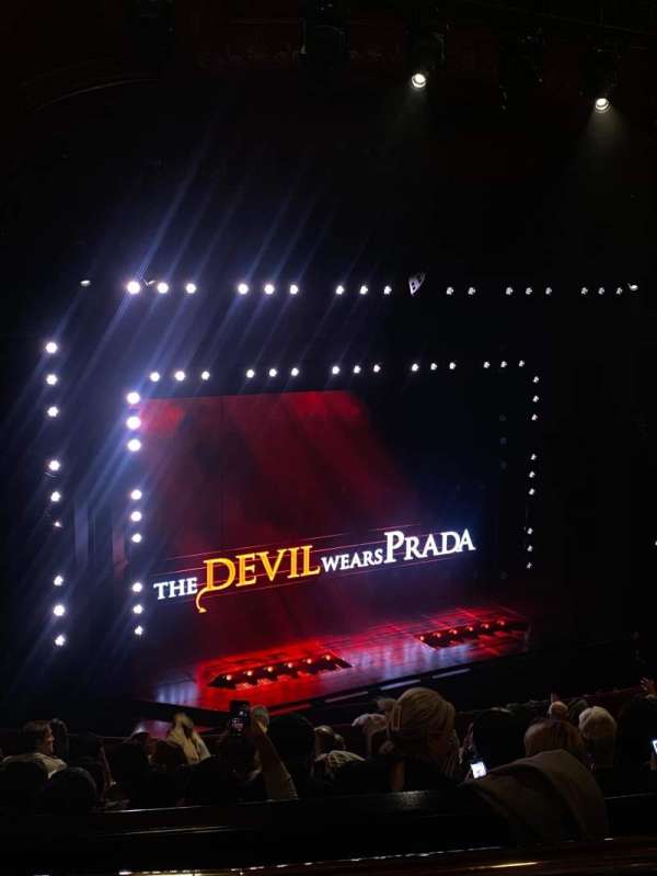 Dominion Theatre, section: Circle, row: J, seat: 43