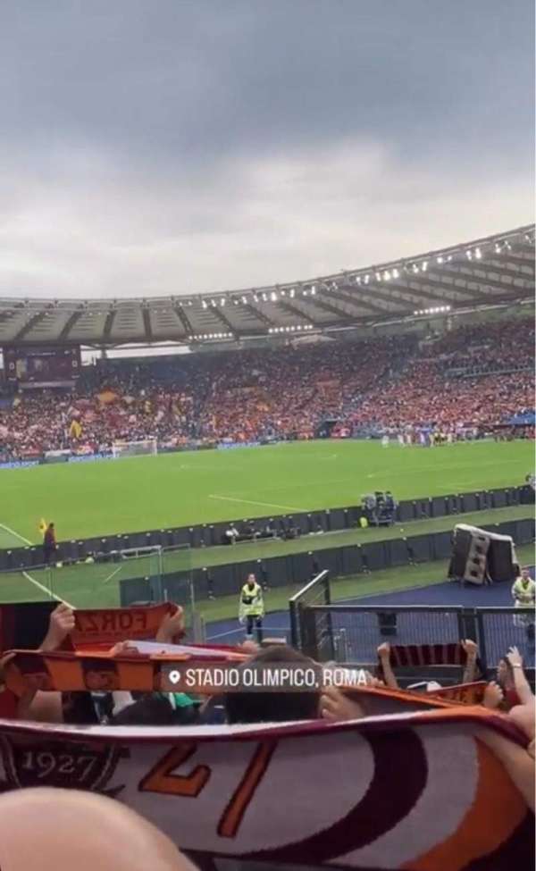 Stadio Olimpico, section: Distinti Nord Est 45B, row: 11, seat: 13D