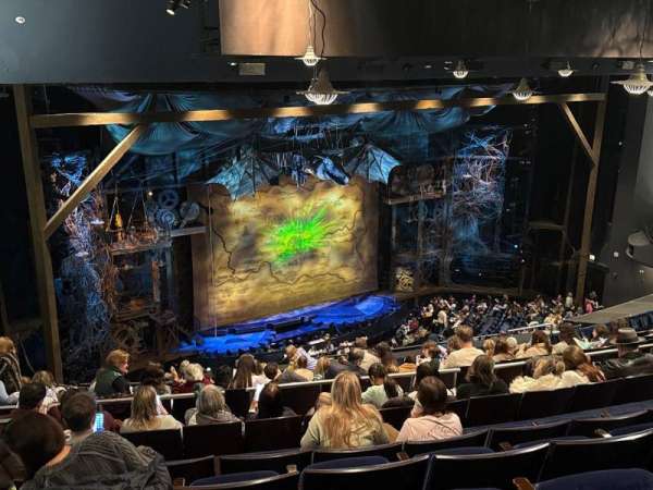 Gershwin Theatre, section: Rear Mezzanine L, row: L, seat: 33