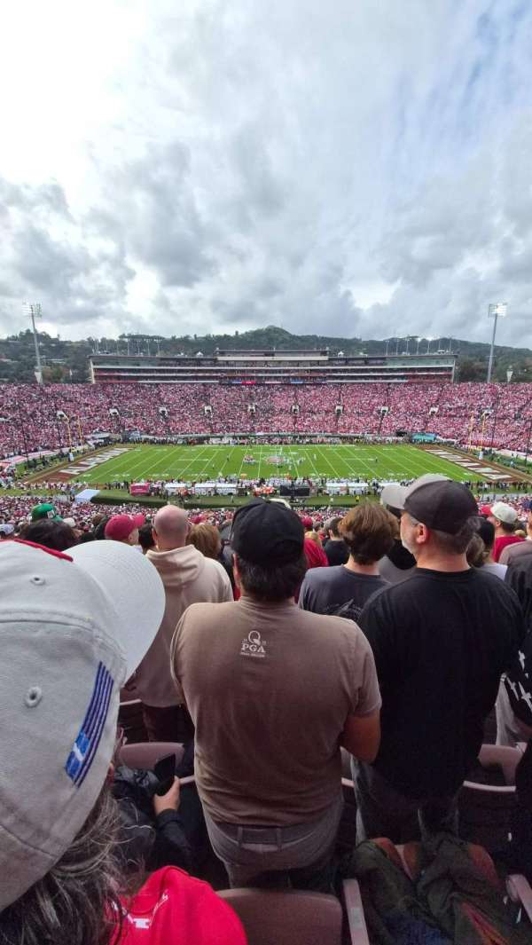 Rose Bowl, section: 4-H, row: 75, seat: 118