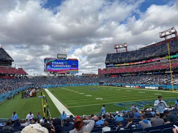 Nissan Stadium, section: 126, row: T, seat: 11