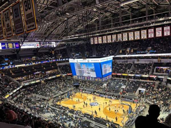 Gainbridge Fieldhouse, section: 222, row: 10, seat: 5