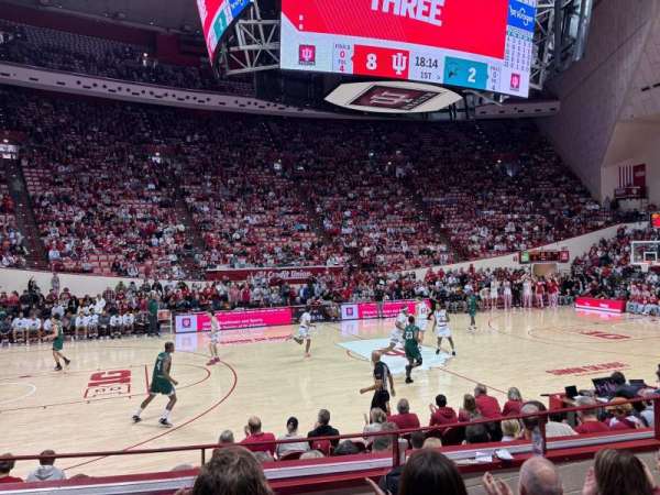 Simon Skjodt Assembly Hall, section: K, row: 4, seat: 107