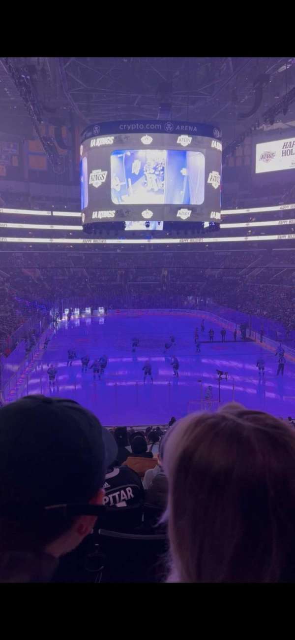 Crypto.com Arena, section: 217, row: 9