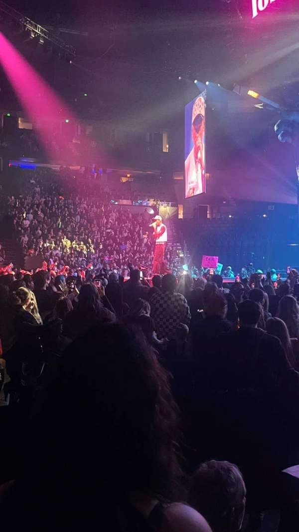 Bridgestone Arena, section: 106, row: BB, seat: 5