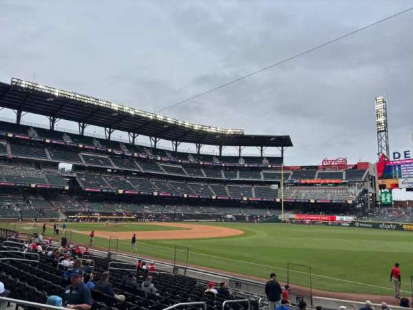 Truist Park, section: 112, row: 3, seat: 7