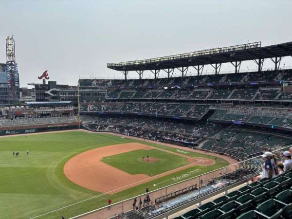 Truist Park, section: 337, row: 5, seat: 23