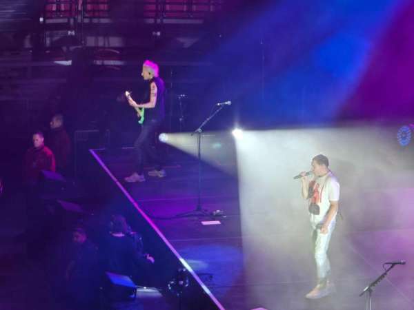 Viejas Arena, section: G, row: 22, seat: 12