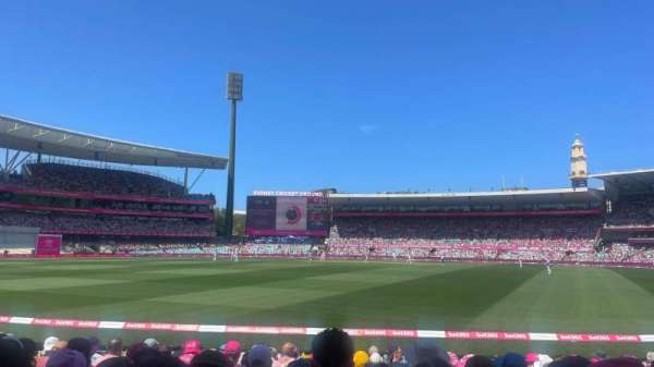 Sydney Cricket Ground, section: Bay 30, row: S, seat: 17