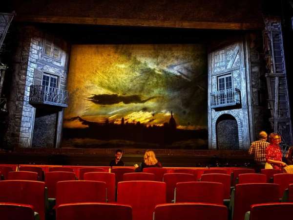 Au-Rene Theatre at the Broward Center, section: Orchestra C, row: J, seat: 107