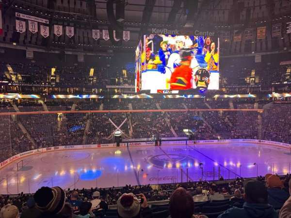 KeyBank Center, section: 219, row: 7, seat: 10