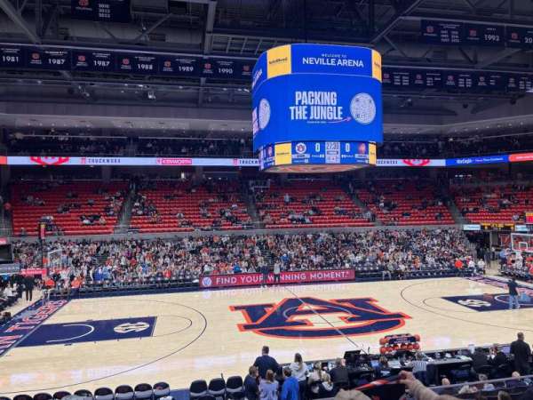 Neville Arena, section: 102, row: 14, seat: 13