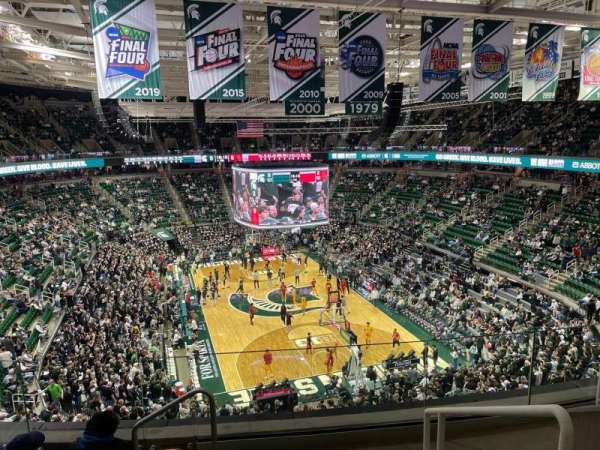 Breslin Center, section: 202, row: 5, seat: 1