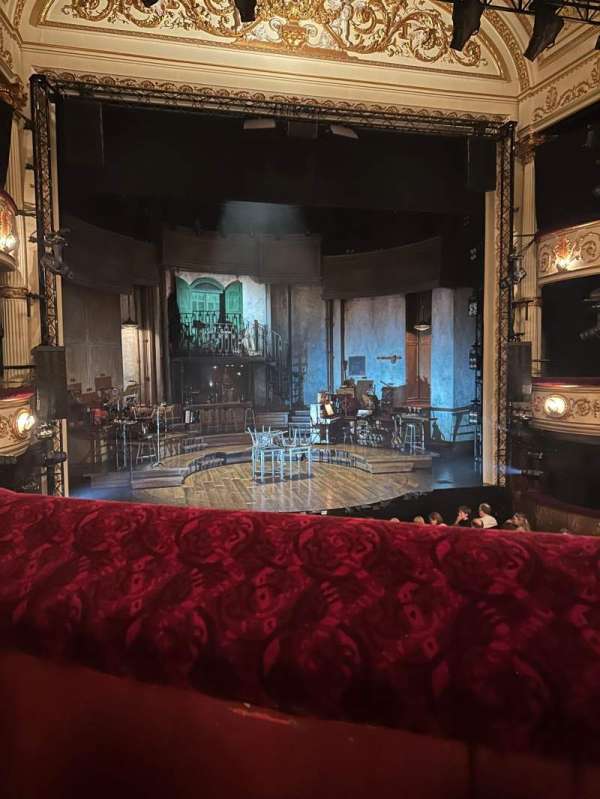 Lyric Theatre, West End, section: Dress Circle, row: A, seat: 17