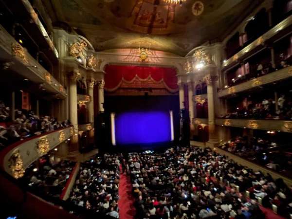 Academy of music, section: Balcony Box 39, row: 1, seat: 2