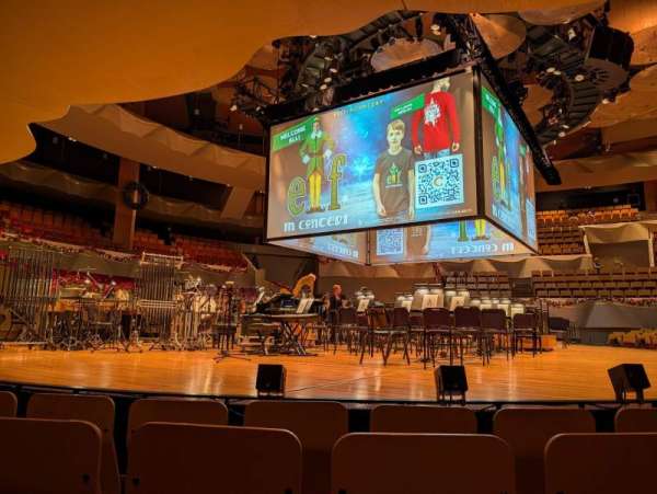 Boettcher Concert Hall, section: Orchestra 1, row: F, seat: 11