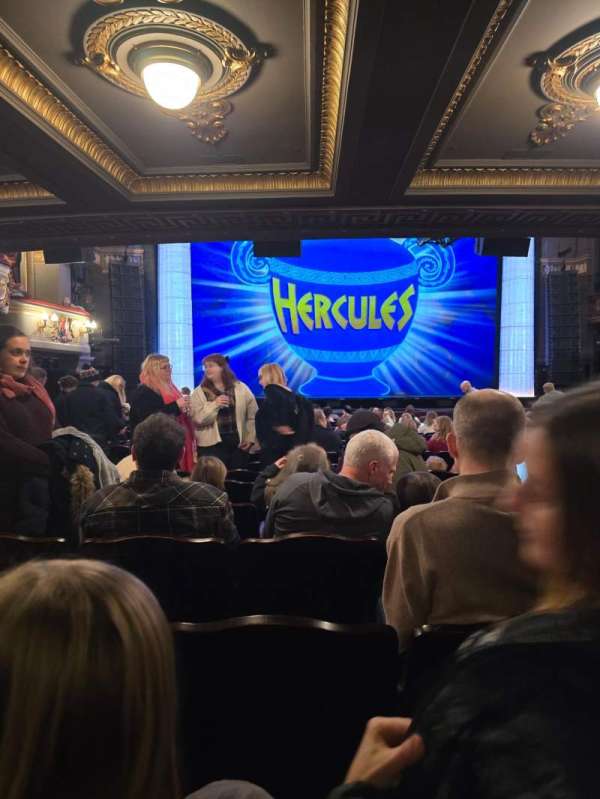 Theatre Royal Drury Lane, section: Stalls, row: T, seat: 34