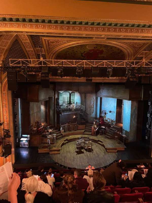 Walter Kerr Theatre, section: Mezzanine C, row: H, seat: 112