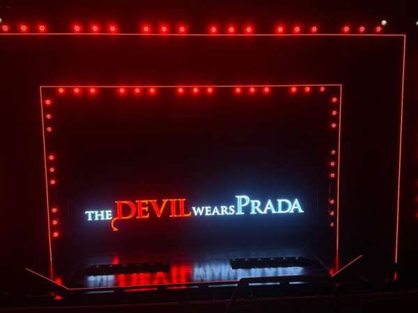 Dominion Theatre, section: Circle, row: D, seat: 26