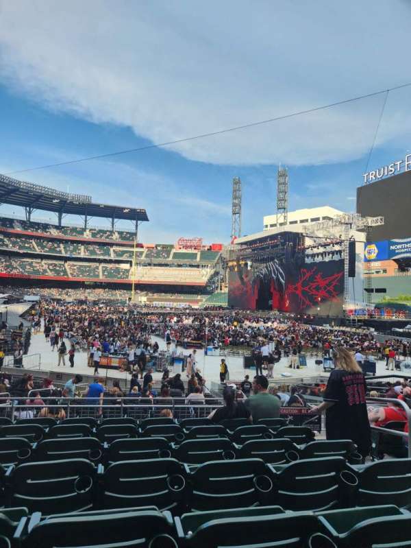 Truist Park, section: 112, row: 7, seat: 3