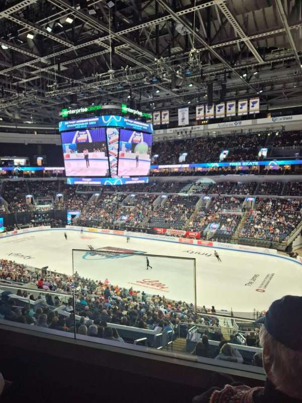 Enterprise Center, section: 221, seat: 6