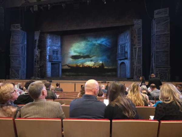 Steven Tanger Center for the Performing Arts, section: Orchestra C, row: J, seat: 6