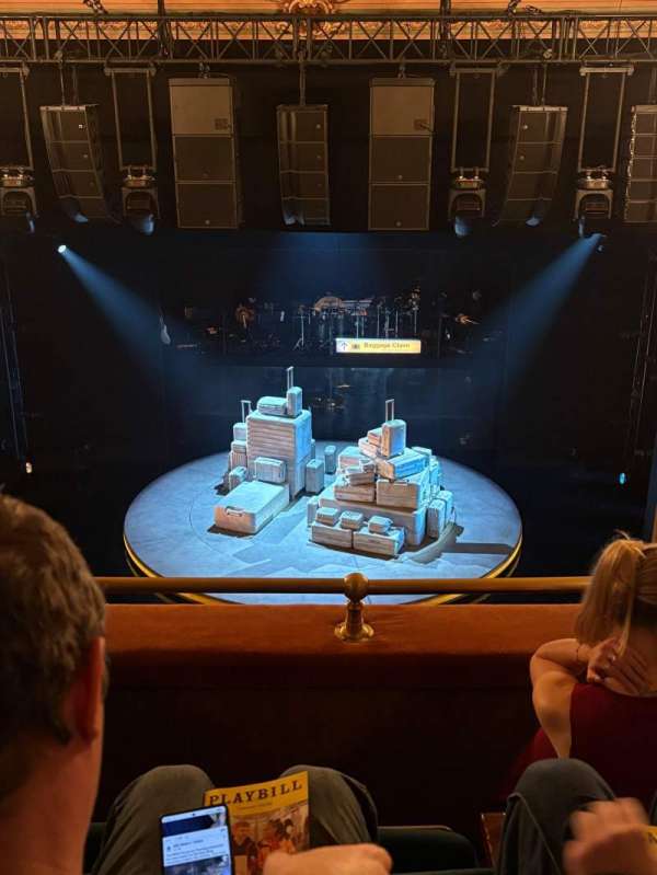 Longacre Theatre, section: Balcony C, row: C, seat: 106