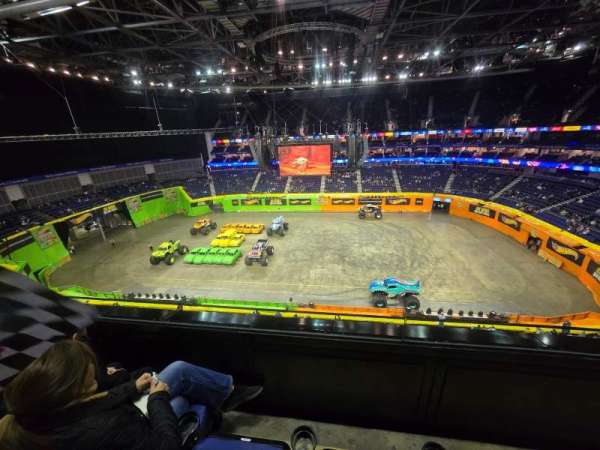 The O2, London, section: 404, row: B, seat: 532