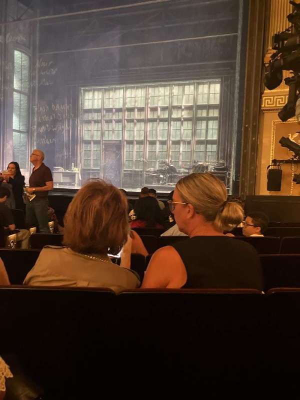 Neil Simon Theatre, section: Orchestra R, row: H, seat: 8