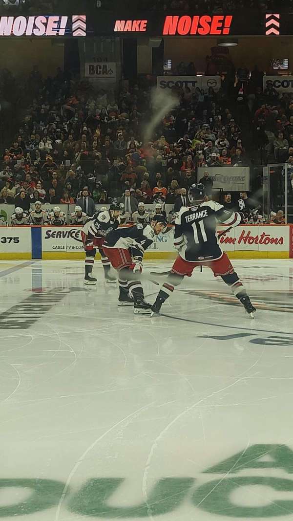 PPL Center, section: 116, row: 1, seat: 1