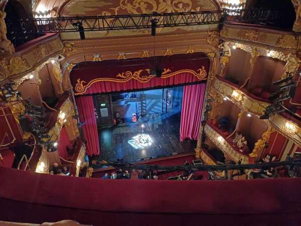Apollo Theatre, section: Balcony, row: B, seat: 20